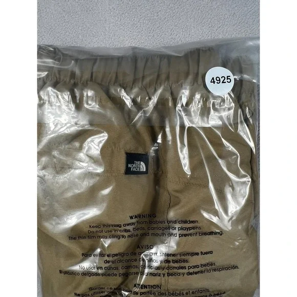 The North Face Shorts Mens Medium (32x8) Beige Class V Cargo Belted Lined Hiking - Picture 13 of 13